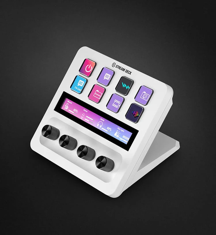 Elgato Stream Deck + 本体 ホワイト 箱有り Stream Deck + White Edition | Elgato