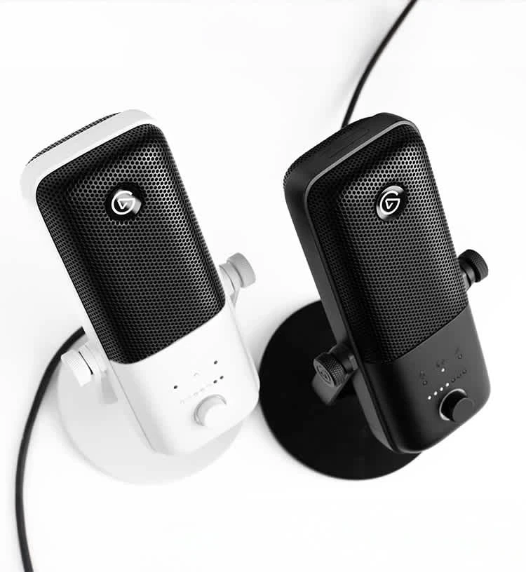 Wave:3 - White | Microphone & Digital Mixing Solution | Elgato