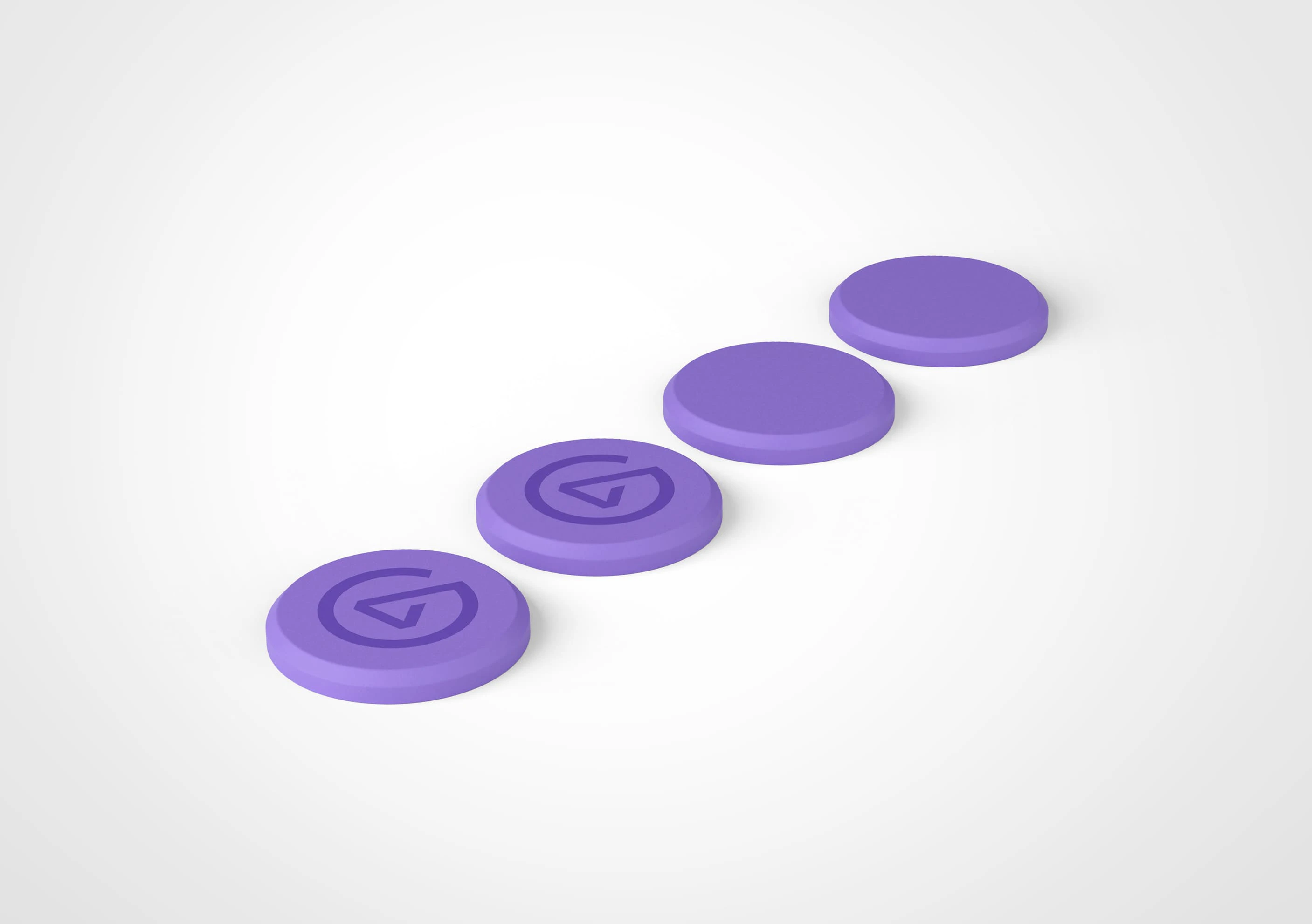 Purple Hinge Caps ATF 01