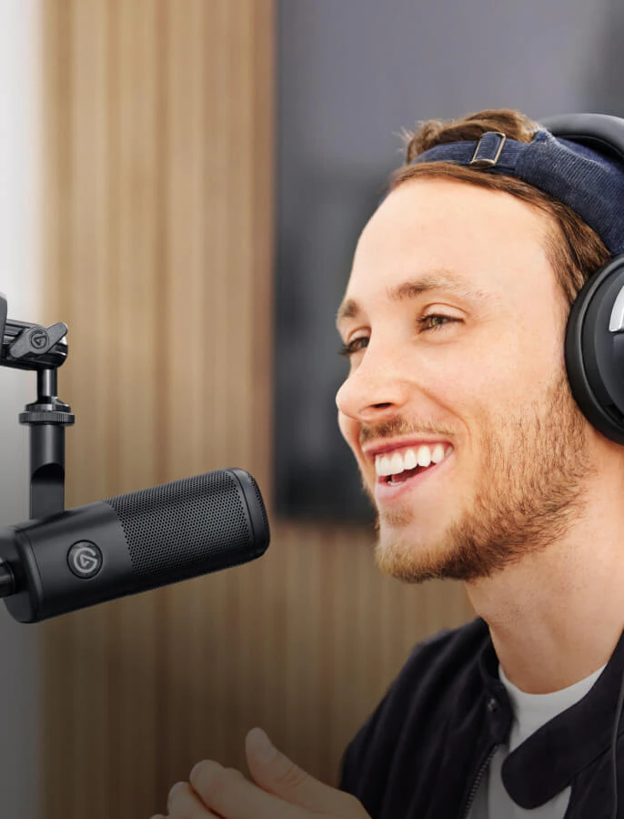Wave DX - Black | Dynamic Vocal Microphone | Elgato