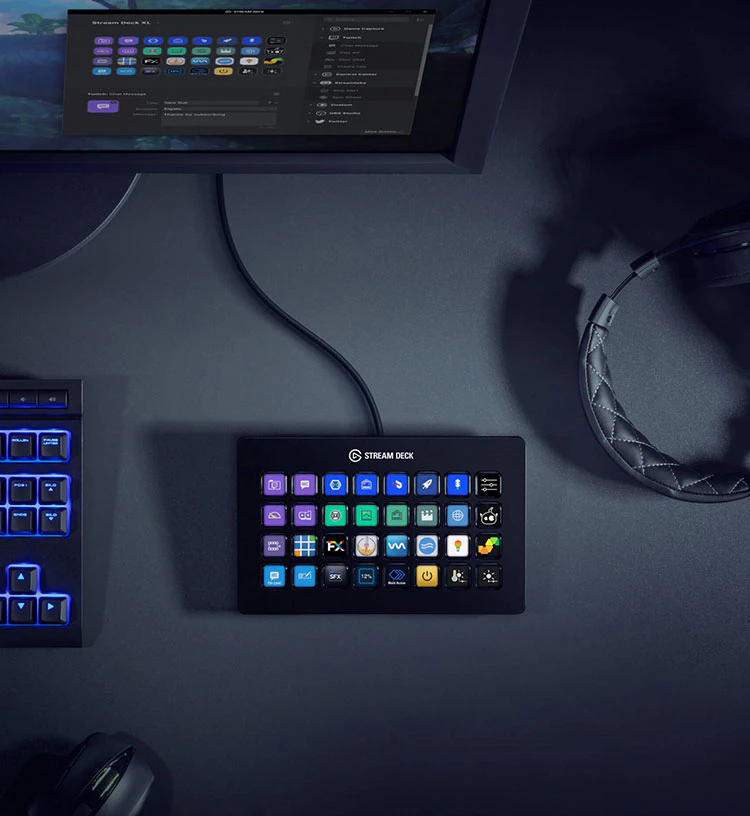 Stream Deck XL | Expanded 32-Key Control Pad | Elgato