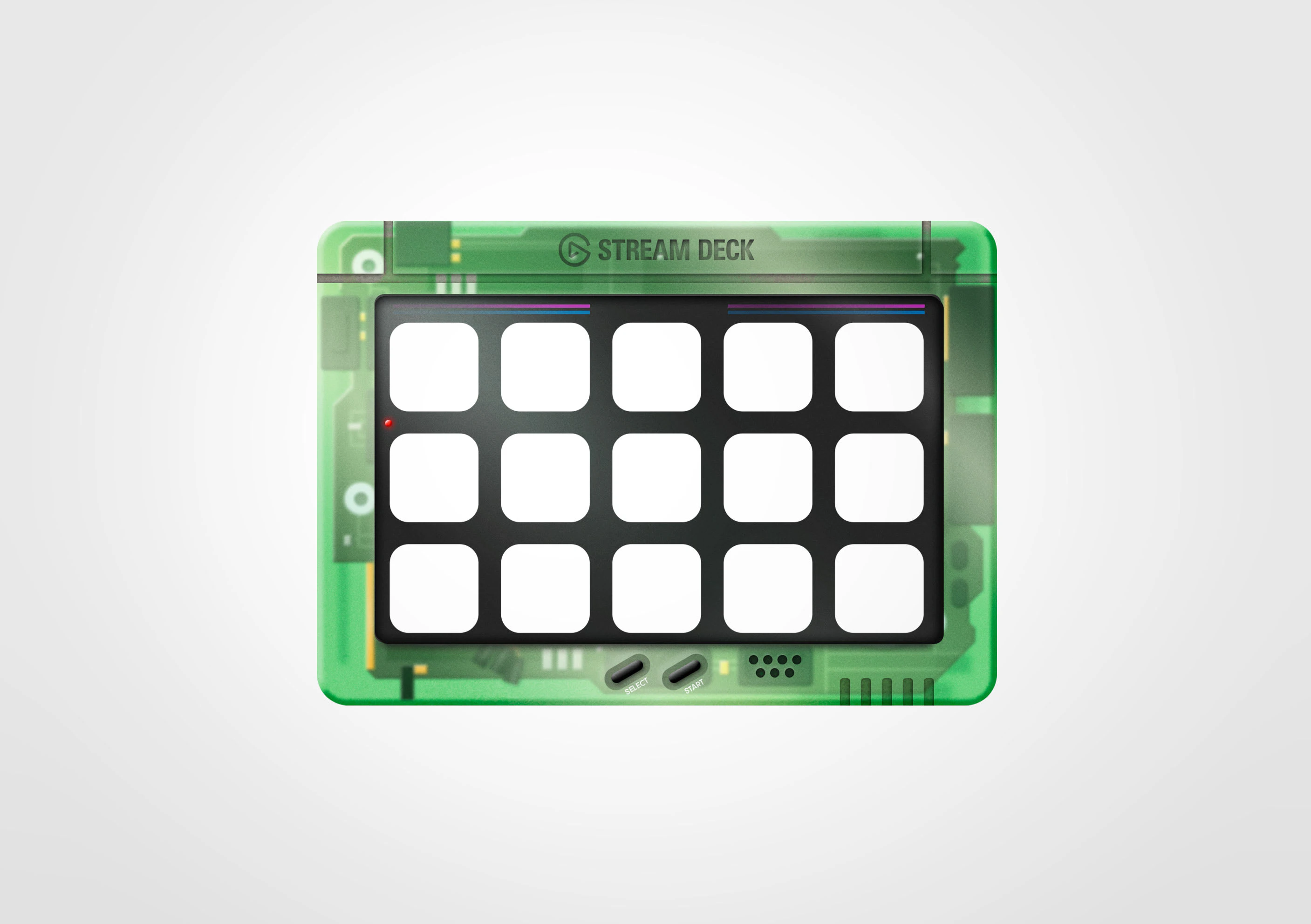 Retro Green Faceplate