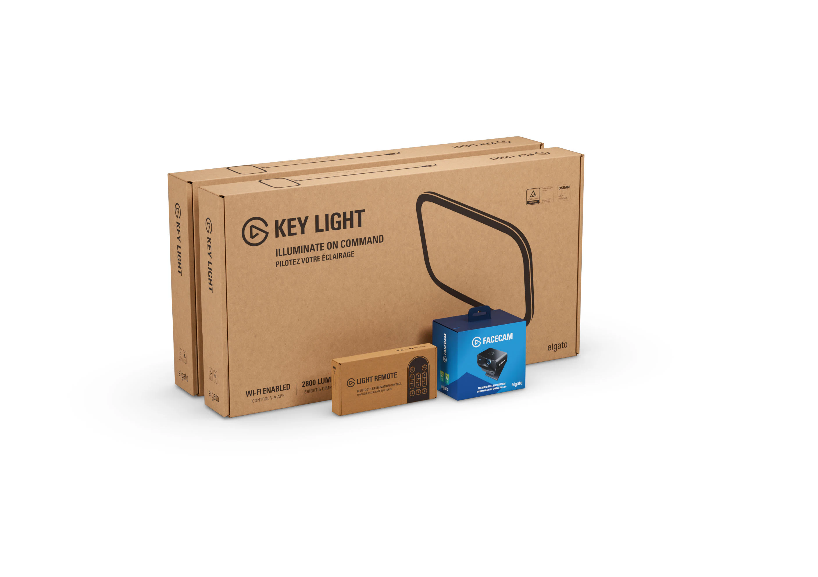 Key Light Duo Bundle - HD Remote