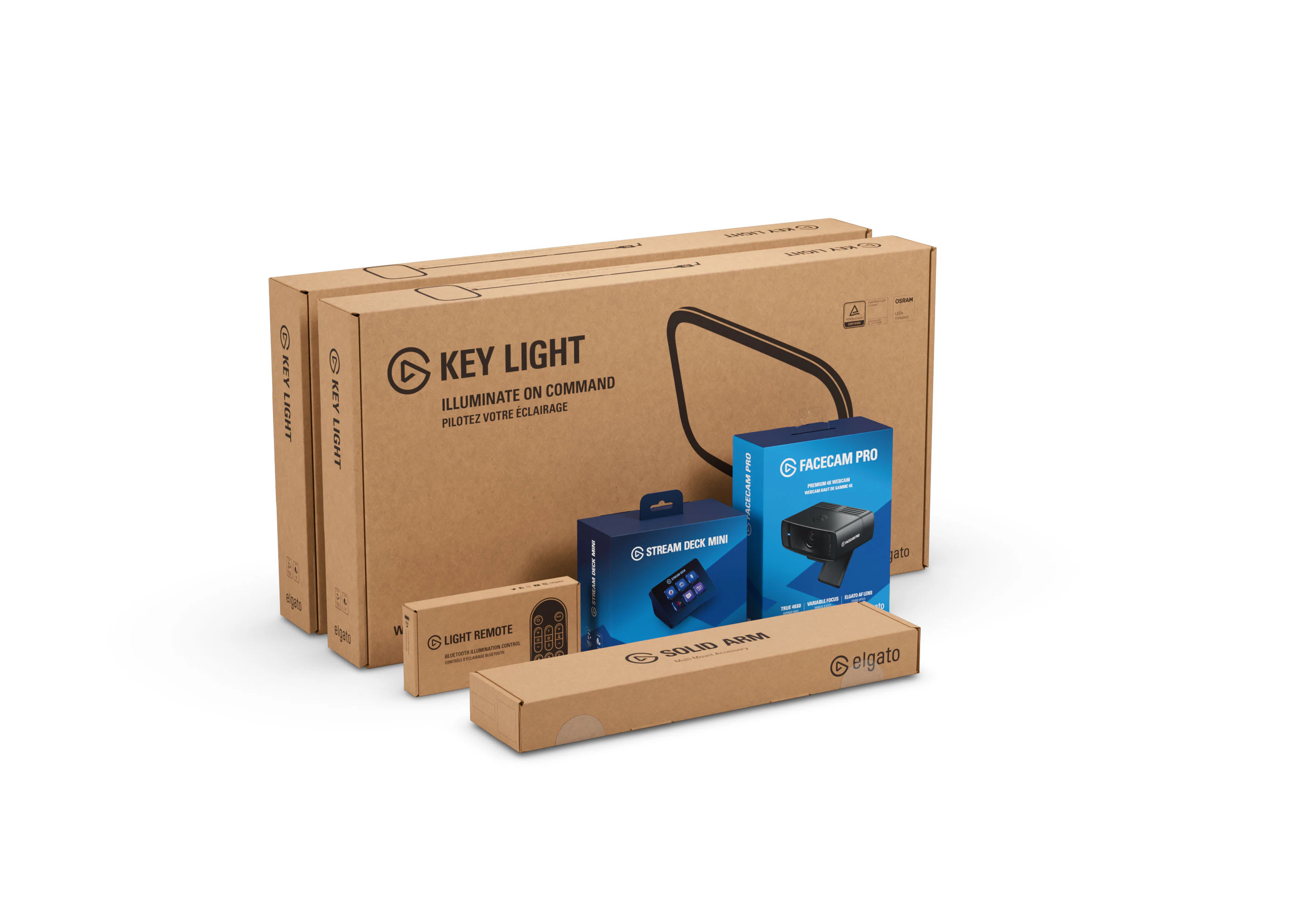 Key Light Duo Bundle - Solid Pro Remote Control Mini