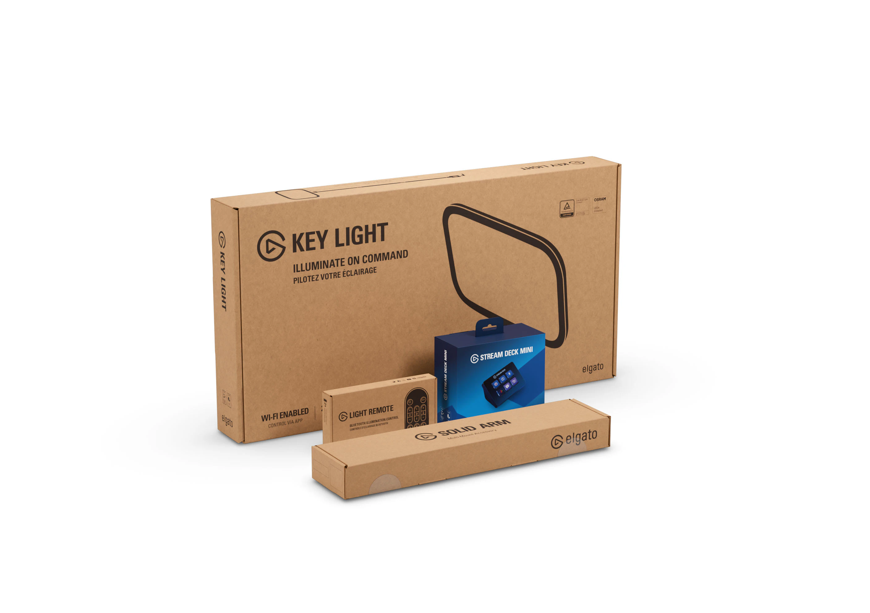Key Light Solo Bundle - Solid Remote Control Mini