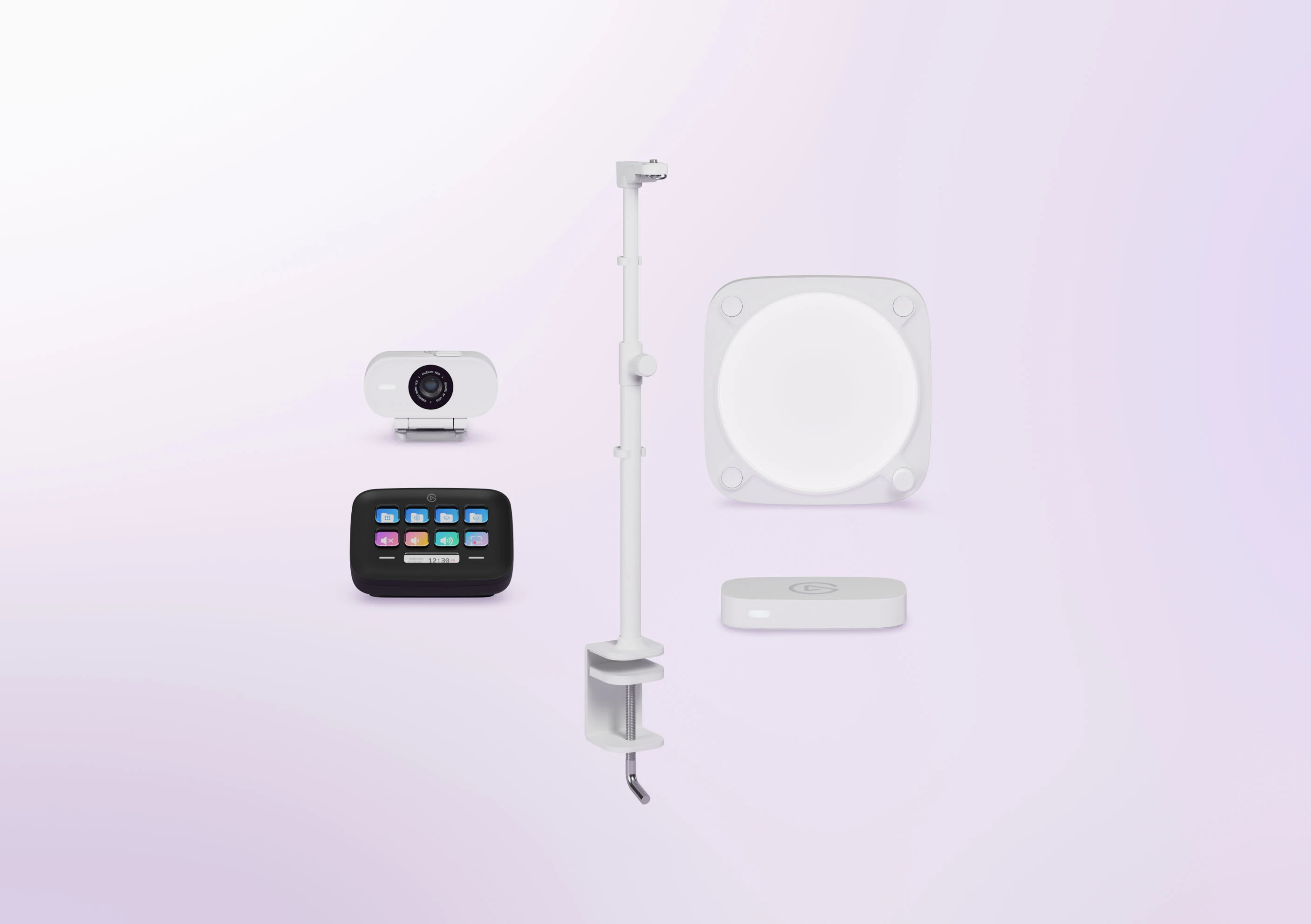 Camera, Control (Black), Light (Clamp) and Capture Bundle