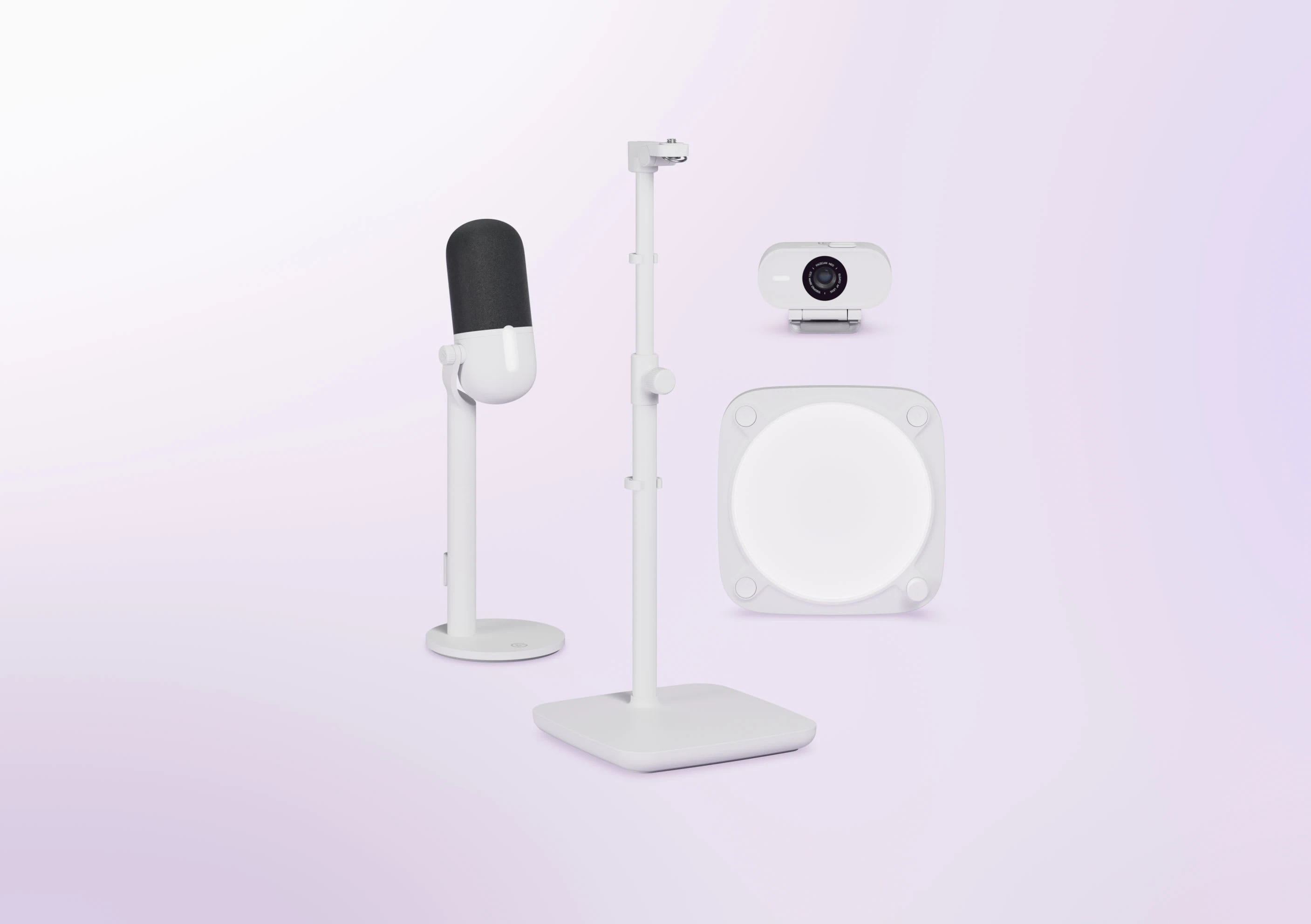 Audio, Camera and Light (Stand) Bundle