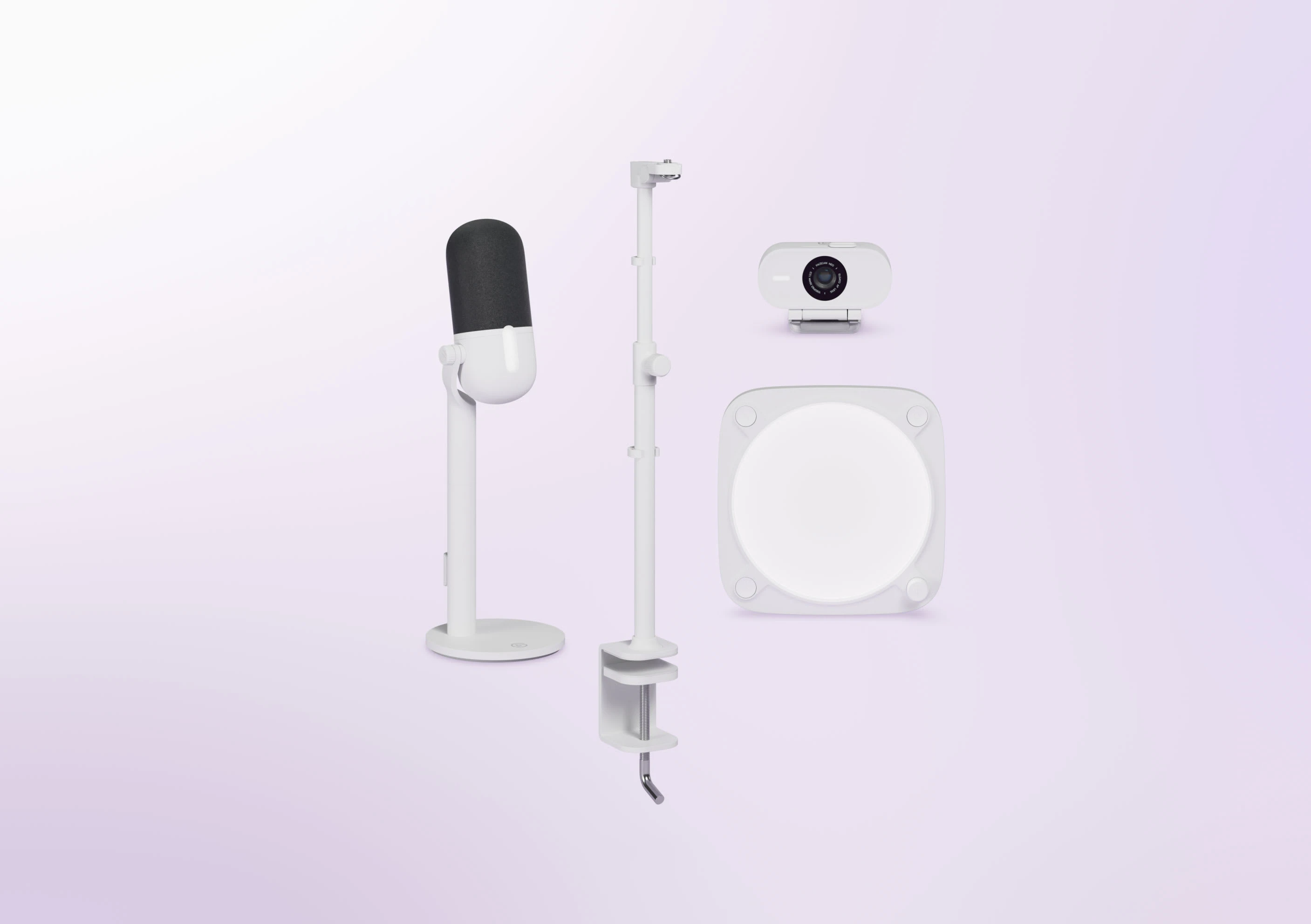 Audio, Camera and Light (Clamp) Bundle