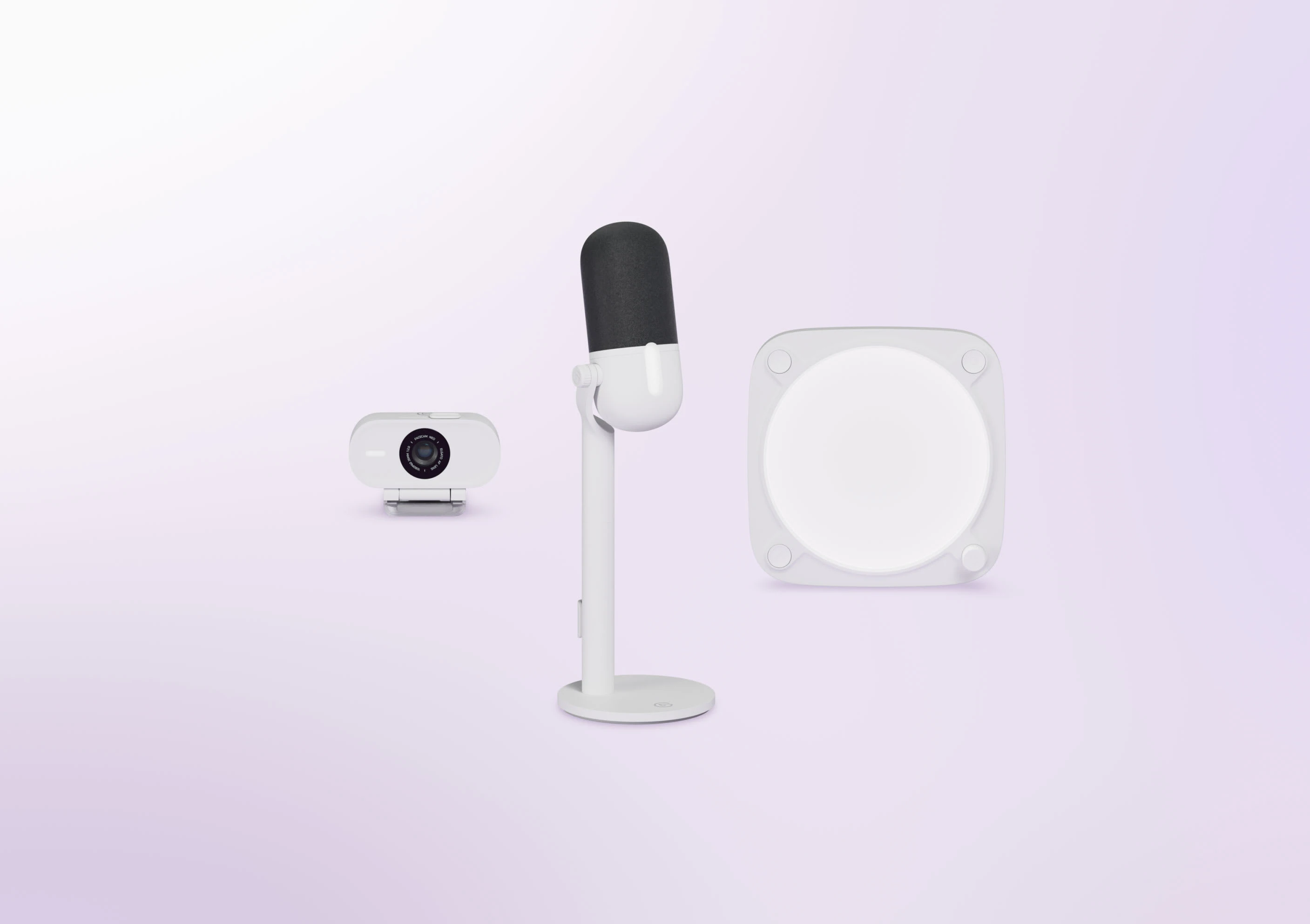 Audio, Camera and Light (No Mount) Bundle