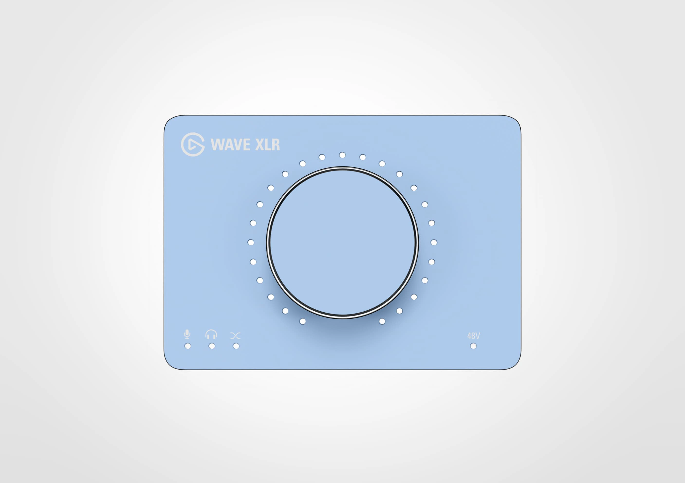 Wave XLR MK.1 Glacier Ice Faceplate