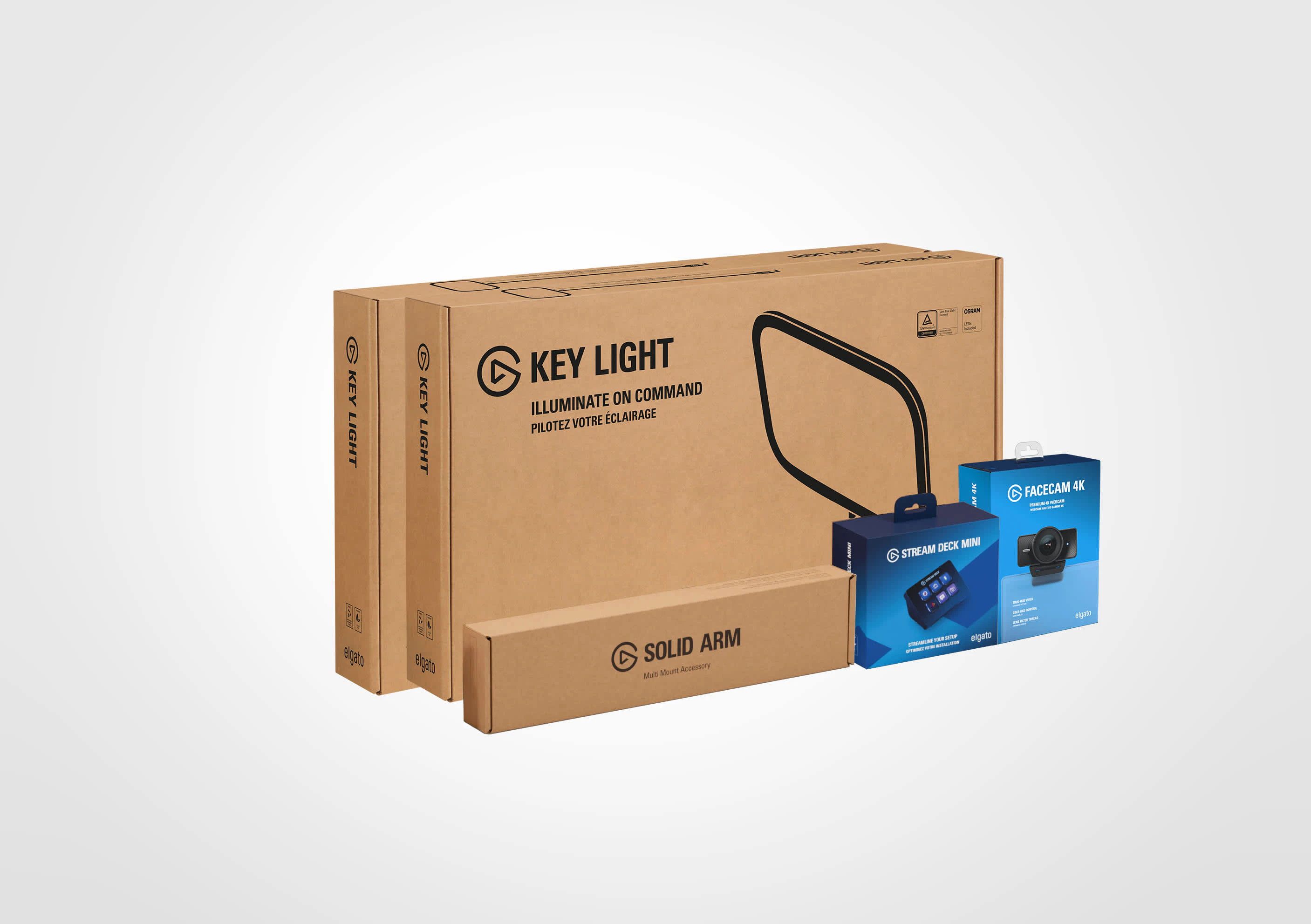 Key Light Duo Bundle - Solid 4K Control Mini