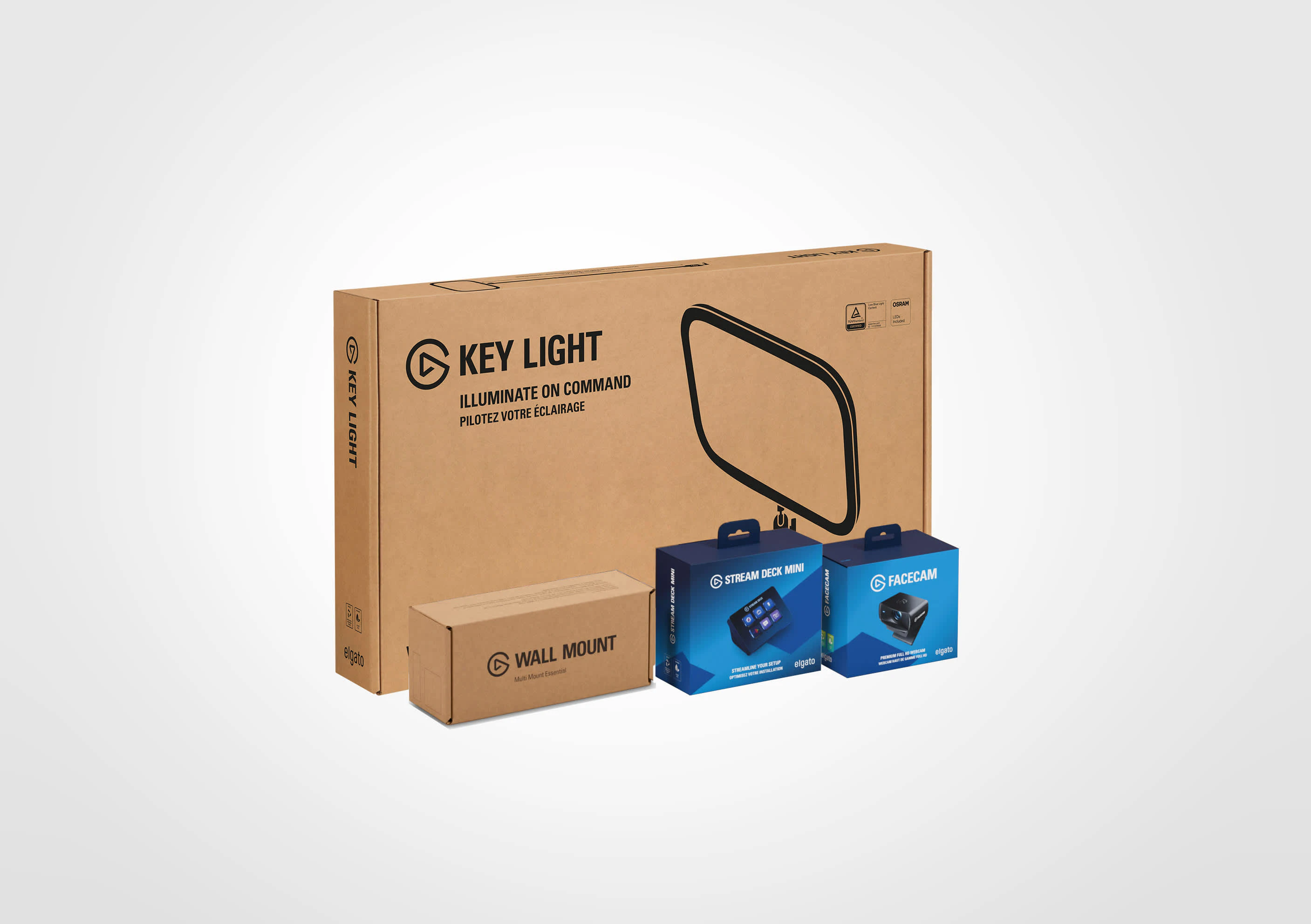 Key Light Solo Bundle - Wall HD Control Mini